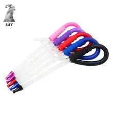SY 1 шт. выдвижной кальян шланг наргиле трубка Chicha наргиле аксессуары для курения с длинной ручкой акриловая губка обернутая