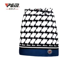 PGM бренд для женщин Гольф юбка для отдыха девочек спорта тенниса плед короткое платье; тонкий удобные дышащие с подкладкой трусы XS XL