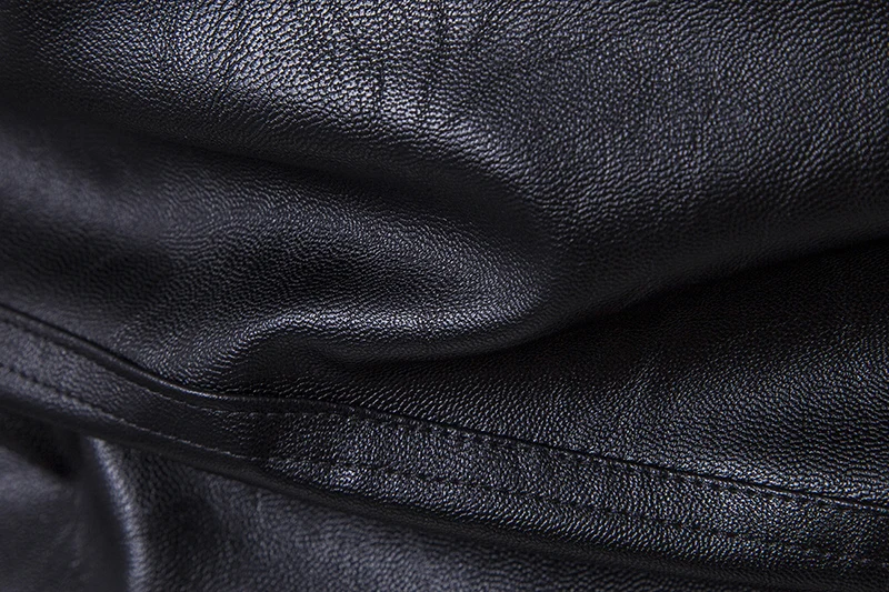 Env мужской st новая модная мужская куртка из искусственной кожи кожаная куртка для отдыха с отложным воротником мужские пальто размера плюс 5XL