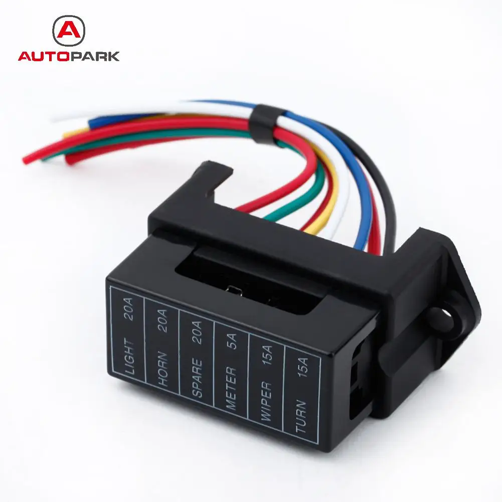 6 Way DC32V Circuit Car Trailer Auto Blade Fuse Box Block Holder ATC ATO 2 input 6 ouput Wire-in Fuses from Automobiles & Motorcycles on Aliexpress.com ...