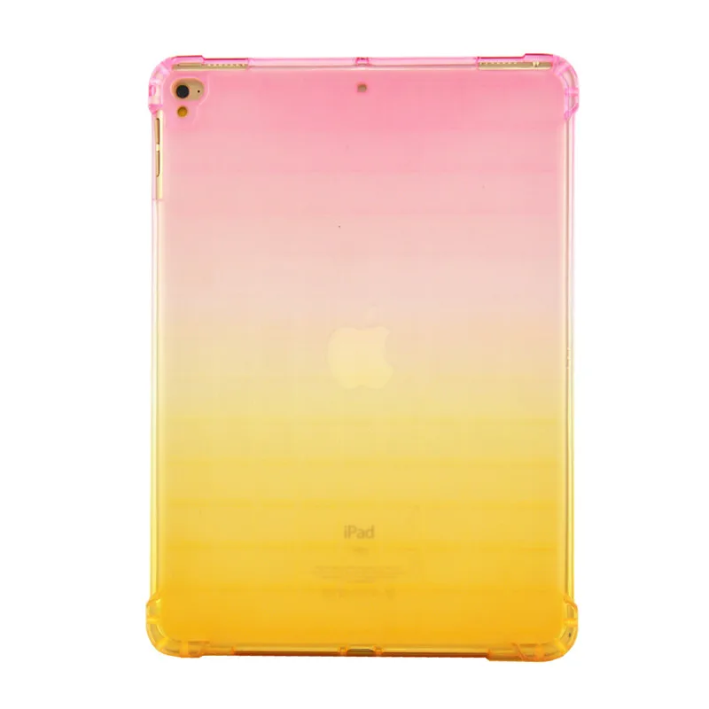 Wekays Gradual Change Silicone Case For iPad Mini 1 2 3 Multicolour Clear Tablet Cover For iPad mini 2 mini 3 Case Coque Fundas