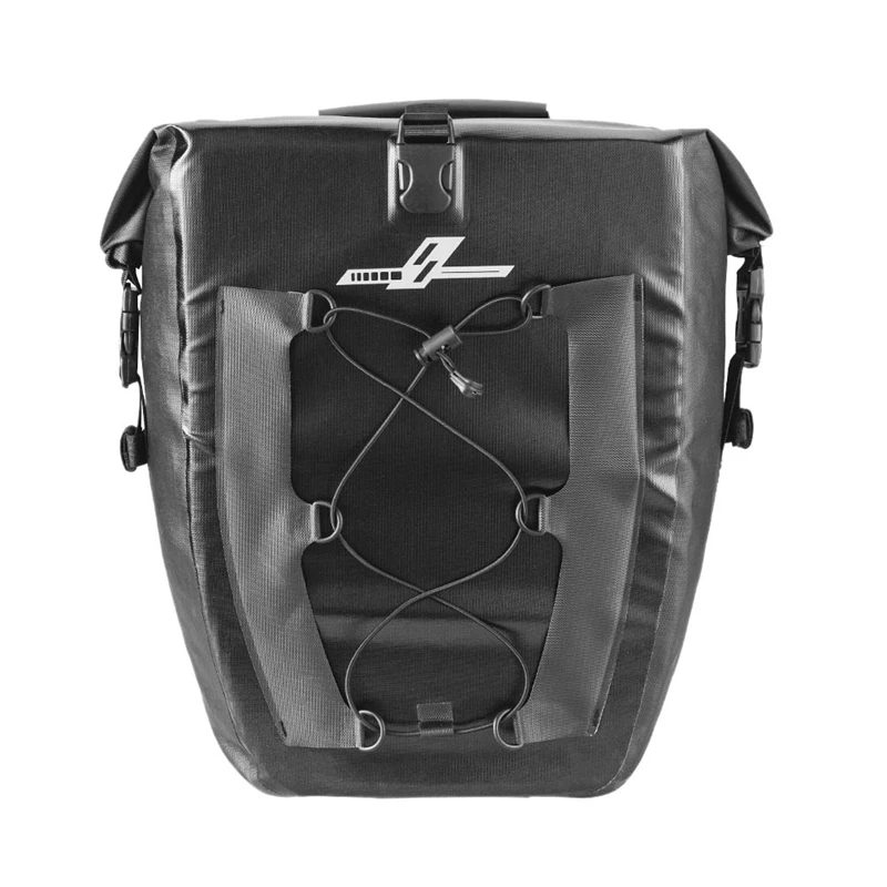 Flash Deal Waterproof Bike Pannier Bag Large Capacity 27L Outdoor Traveling Cycling Rear Seat Bag For Mountain Road Bike 2