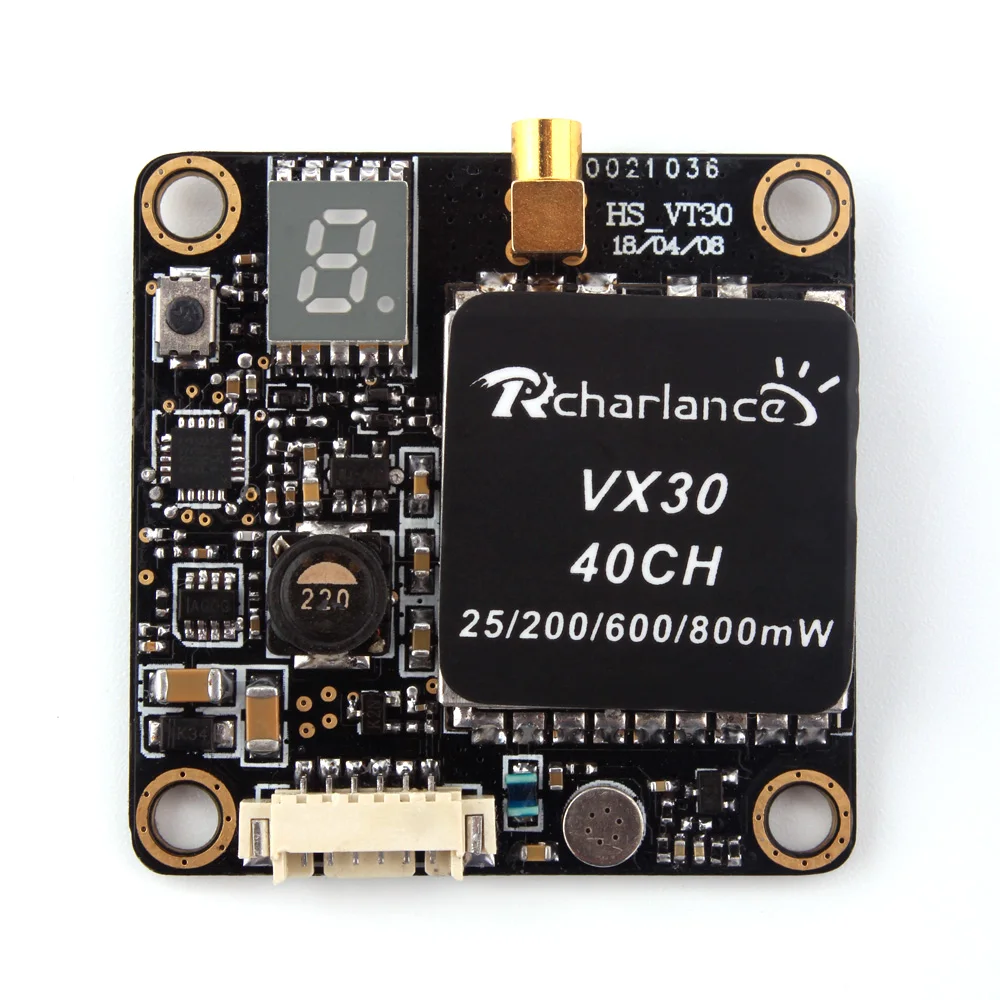 VX30 5 8G FPV 40CH 25 mW 200 600 800 переключаемый передатчик RC для гоночного дрона