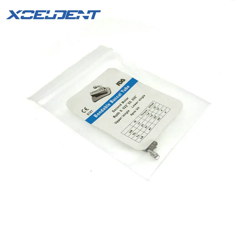

1 Pack Dental Orthodontic 1st/2nd Buccal Tube Dentist Matirial