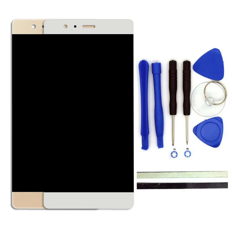 

100% New For Huawei P9 LCD Display + Touch Screen Digitizer Replacement For Ascend P9 5.2 inch Cell Phone Parts With Free Tools