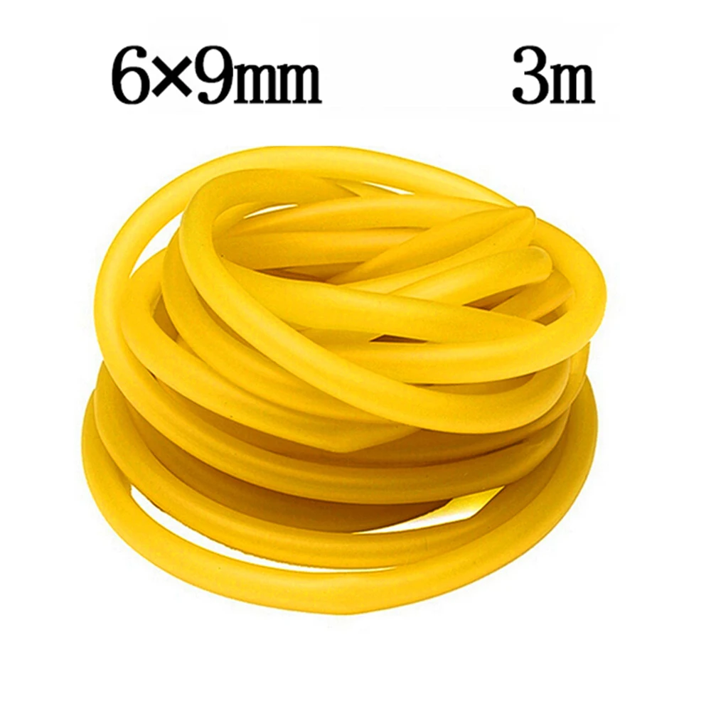 Natural Latex Rubber Tube Slingshot Rubber Band Tubing Elastic Elastica Bungee Rubber Band for
