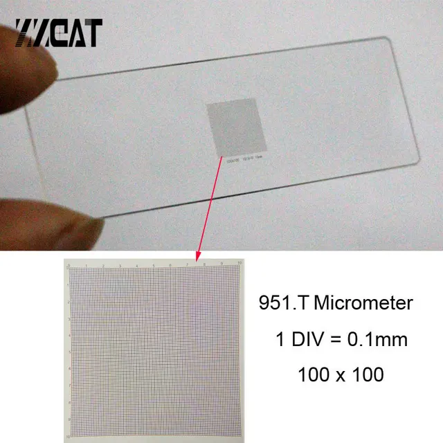 Buy 951.T DIV 0.1mm Grid Cell Value Scale Micrometer