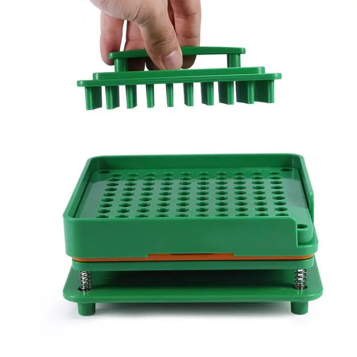 droppshiping 100 Holes Capsule Filler Board Food Grade ABS Filling Tools Fit for 0 Capsule MFJ99