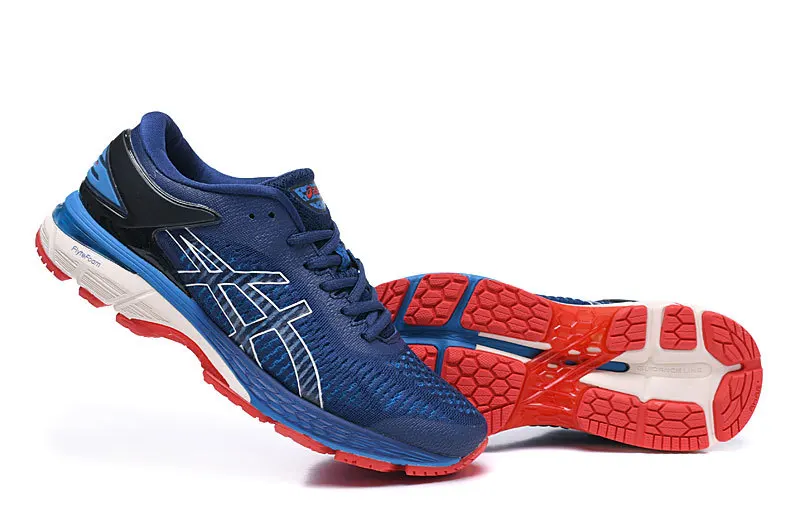 Горячая Распродажа, оригинальные мужские спортивные кроссовки Asics Gel-Kayano 25, европейские размеры 40,5-45, кроссовки