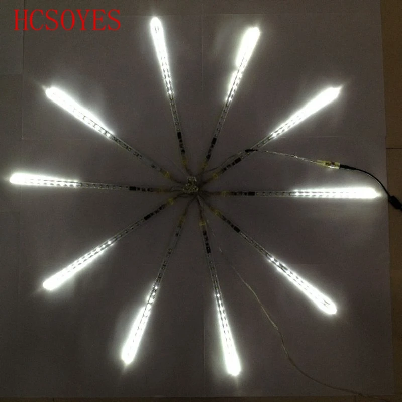 10 трубок/1 комплект 12 В постоянного тока 80 см 3528 SMD IP67 трубки для метеоритного