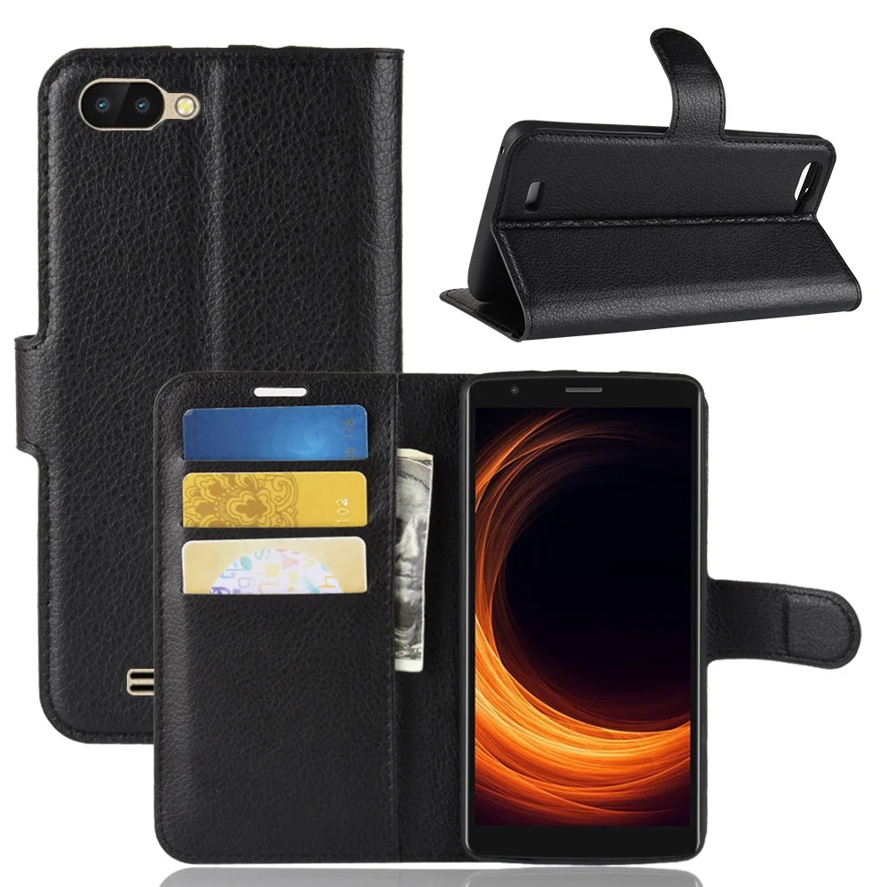 Phone Case For Blackview A20 Pro Flip PU Leather Back Cover A20pro Wallet Smartphone Bag Coque Funda | Мобильные телефоны и