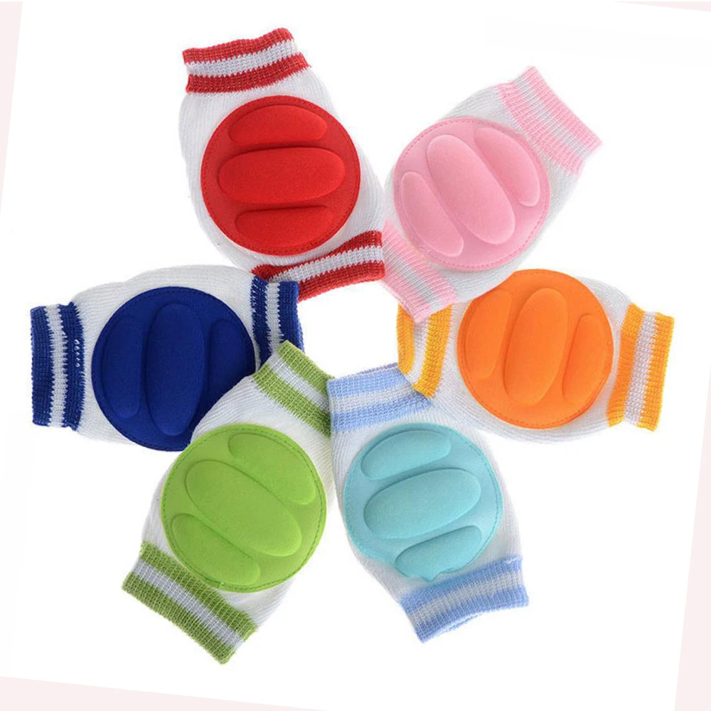 

1 Pair Baby Knee Pads Protector Kids Children Safety Crawling Elbow Cushion Infants Baby Knee Pads Protector Leg Warmers