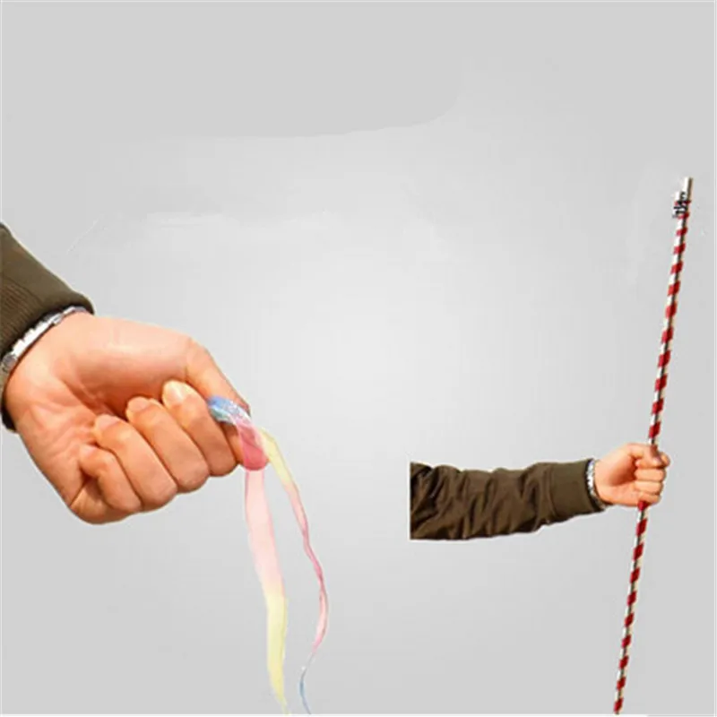 hey funny 1 piece 70cm magic props wand stick bullet toy scarf becomes plastic color send randomly | Игрушки и хобби