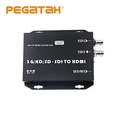 HD SDI для преобразователь видеосигнала HDMI для 3G-SDI 1080i/720 P HD-SDI 576i/480 P SD-SDI CCTV Камера