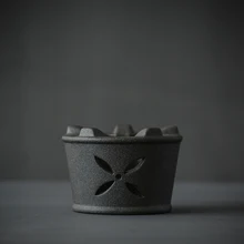 Креативная керамическая керамика чайник полка домашний чайный набор кунг-фу аксессуары Подогрев кофе молочная база винтажная посуда водная печь