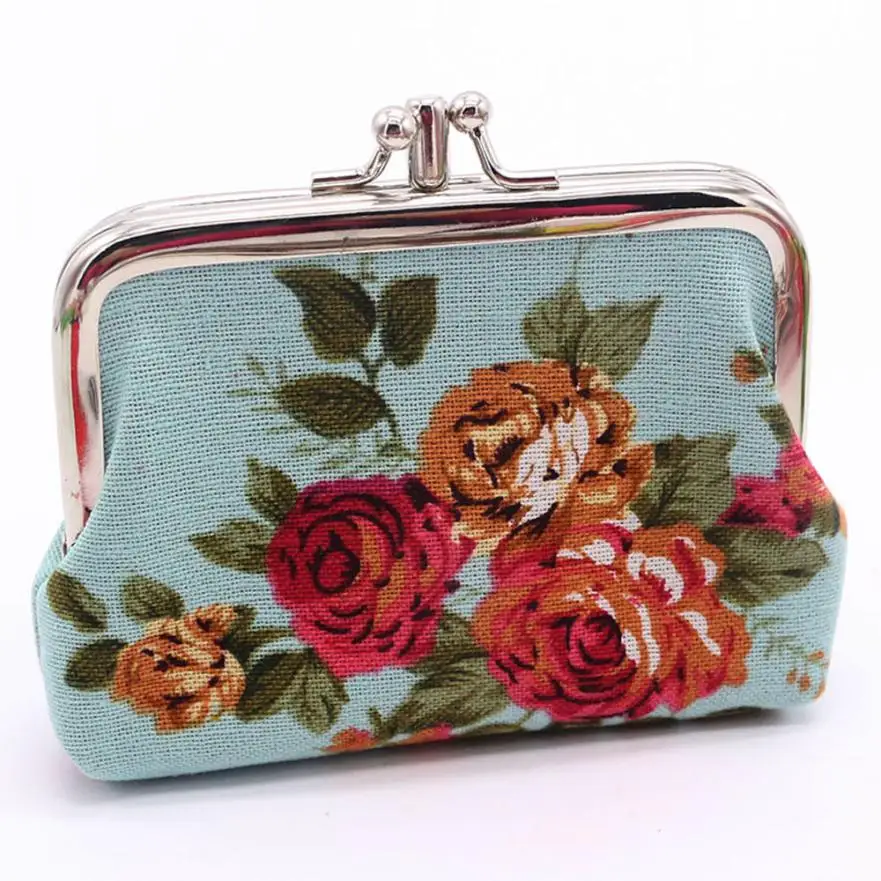 

Women Coin Purses Retro Vintage Canvas Wallet Hasp Purse Clutch Change Pouch Bag Key Card Holder Bag Dropshipping Wholesale #Y