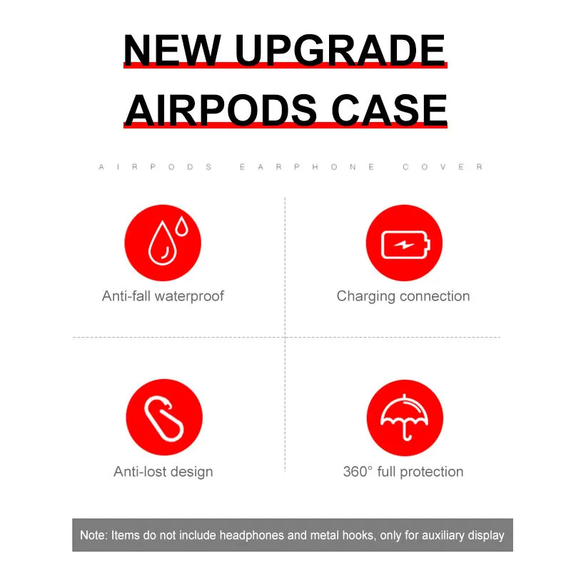 10 шт. для Airpods чехол Slicone Защитная крышка коробка сумка Защита от падения для airpod чехол для airpod аксессуары дропшиппинг