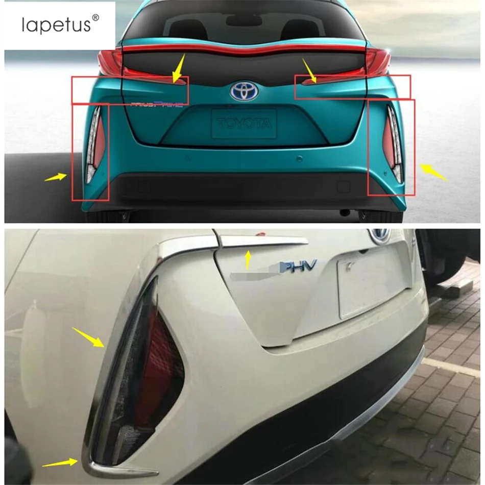 Lapetus аксессуары для Toyota Prius Prime PHV 2017 2018 ABS наружные передние и задние