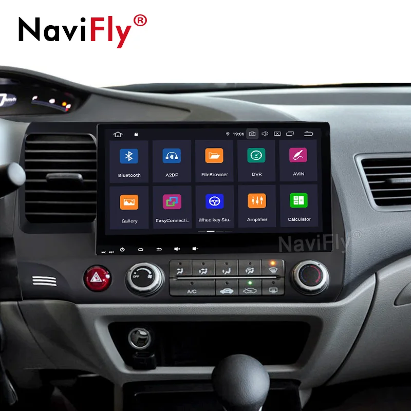 Best Android9.0 Car DVD GPS Multimedia Player For Honda Civic 2006-2011 car dvd Navigation radio Video Audio Car Player 2