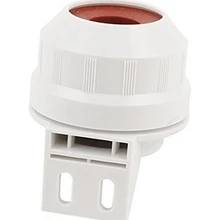 UPS DHL FedEx 100 шт. аквариум T5 конец Кепки Водонепроницаемый основание светильника G5 розетка светильник держатель белая доска