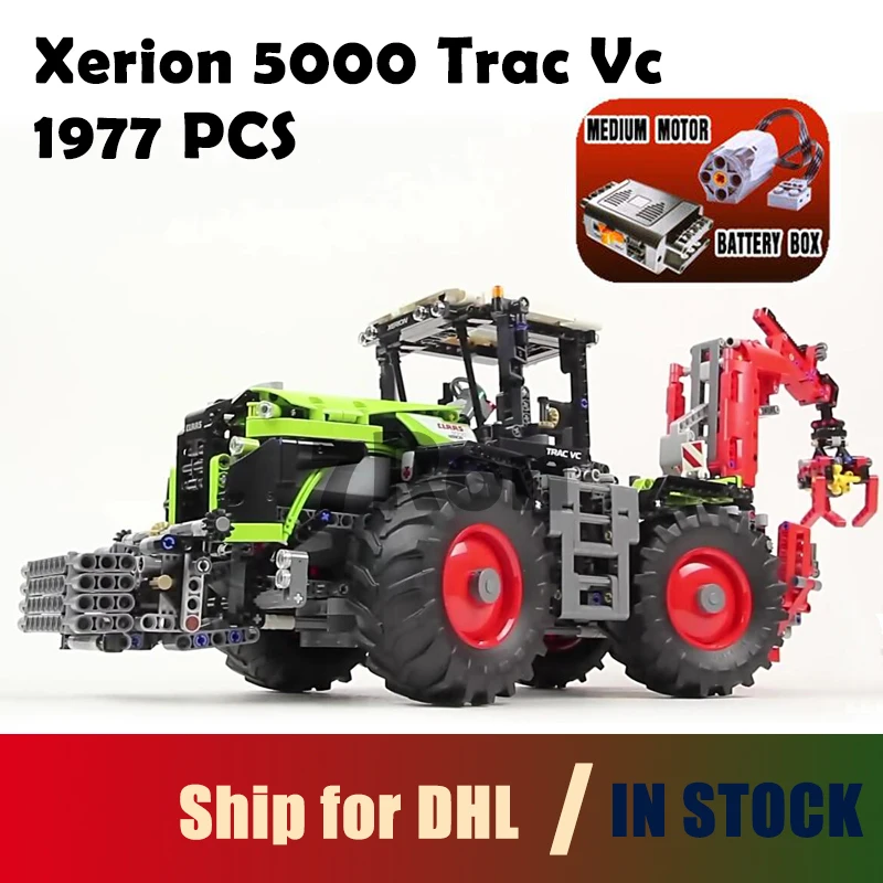 

Model building toy 20009 Claas Xerion 5000 Trac Vc Building Blocks Compatible with Legoingly technic 42054 toys & hobbies