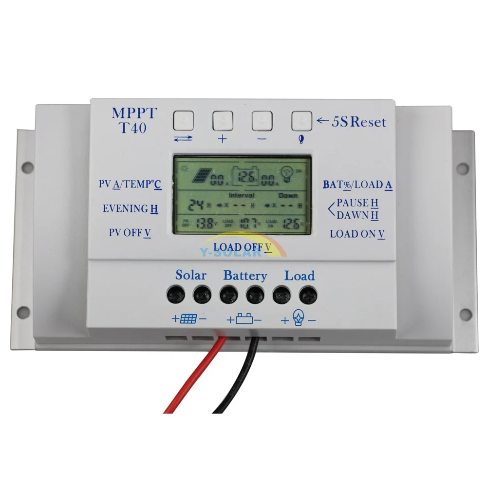 

Cross border solar energy PWM controller MPPT 40A can improve charging efficiency by 30%
