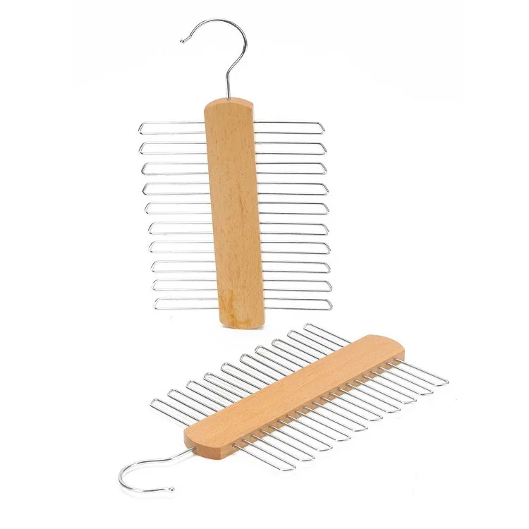 Sainwin 30 см 1 шт. натуральные деревянные Галстуки вешалки колышки многофункциональные вешалки для галстуков шелковые шарфы вешалка для полотенец