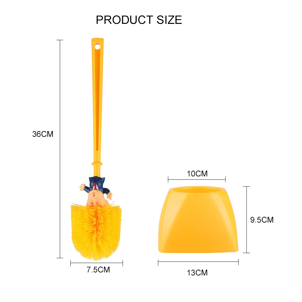 Туалетные щетки WC Borstel мультфильм очиститель для туалета кисти забавные бытовые инструменты для уборки дропшиппинг