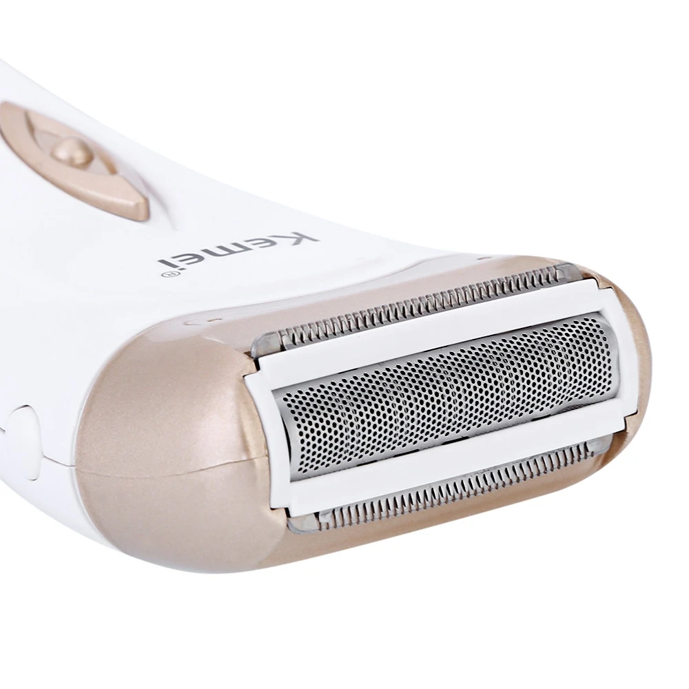 Kemei 3518 Перезаряжаемые Электрический мозолей Remover 110 240 V Леди Эпиляторы удаления