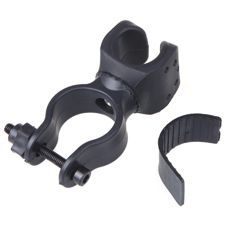 Best 360 Degree Swivel Bicycle Bike LED Flashlight Mount Bracket Holder Torch Clip Clamp Universal 3