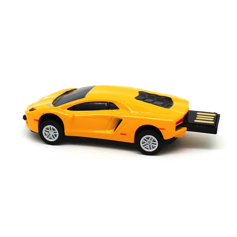 Металлическая USB Флешка 32 Гб супер спортивная модель автомобиля 64 4 ГБ/8 ГБ/16 карта