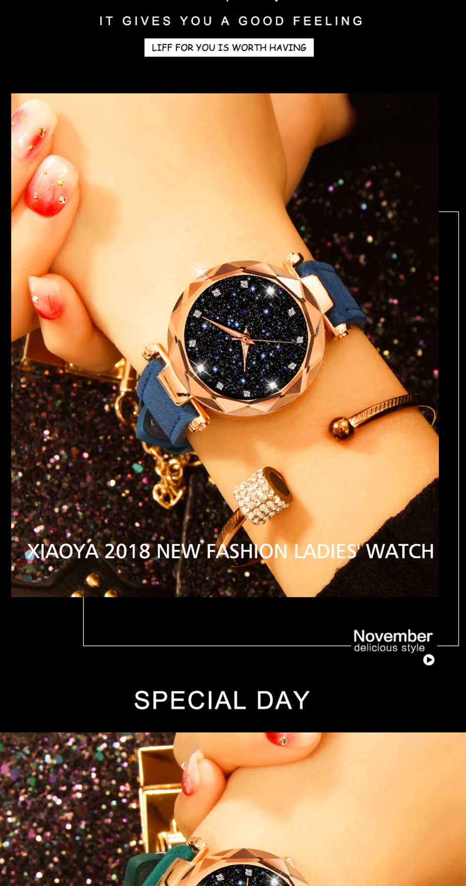 rose gold watch  (13)