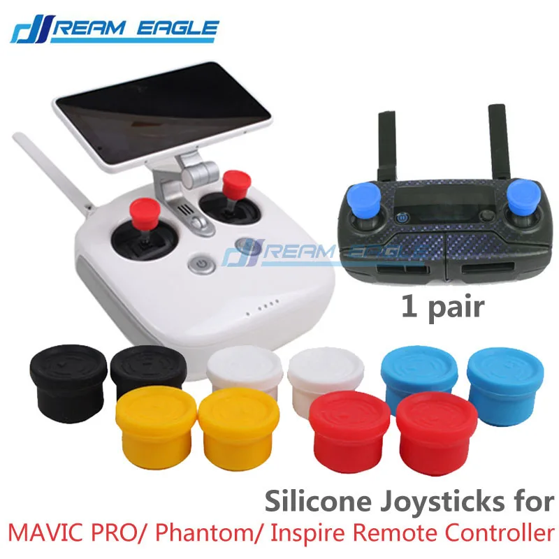 

MAVIC PRO Universal Remote Controller Joysticks Silicone Thumb Rocker Cover Pitman for DJI MAVIC PRO/ Phantom 3 4/ Inspire