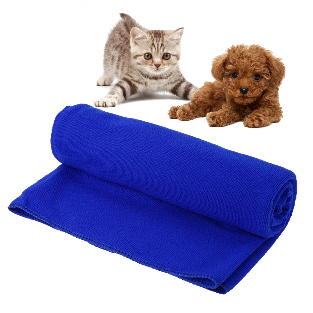Pet Drying Towel Dog Cat Cleaning Necessary Pet Towel Superfine Fiber