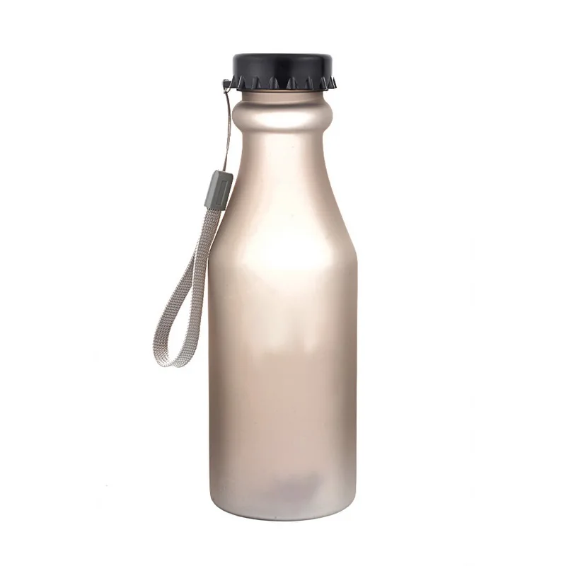 Urijk Горячая 1 шт 550 мл пластиковая бутылка для воды прозрачные модные бутылки с водой чистая бутылка для студентов Спорт на открытом воздухе путешествия дети
