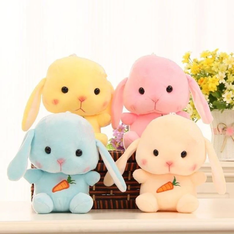 

1Pcs Cute Rabbit Keychain for Women Girls Pendant for Handbag&Backpack Lanyard Keychain Car Key Rings Keychain Bag Accessories