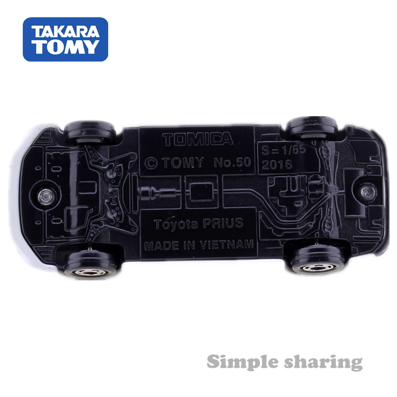 Набор моделей TOYOTA PRIUS TAKARA TOMY TOMICA № 50 автомобиль 1:65 литые миниатюрные детские