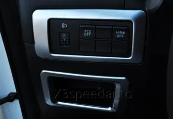 

Stable System Switch + Storage Box Frame Cover Trim For MAZDA CX5 2012-15