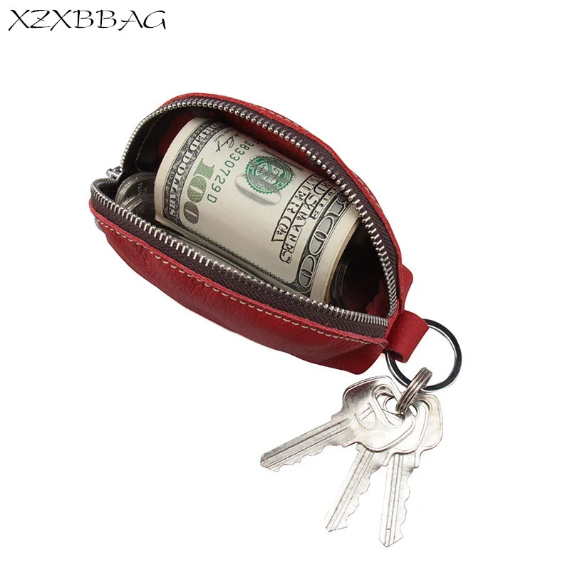 XZXBBAG Модный женский кошелек из натуральной кожи новинка 2017 маленький на молнии