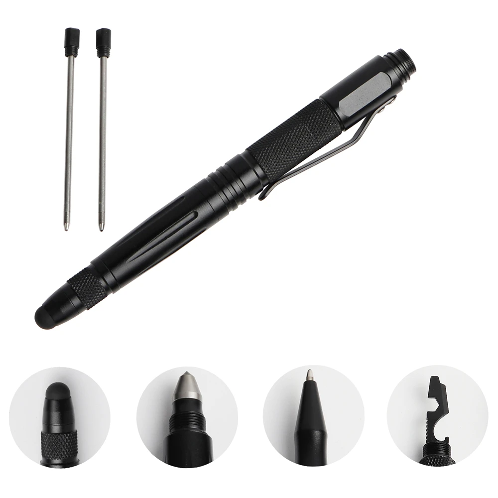 1PCS Tactical Pen Self Defense Tool For Survival Military Stylus Touch