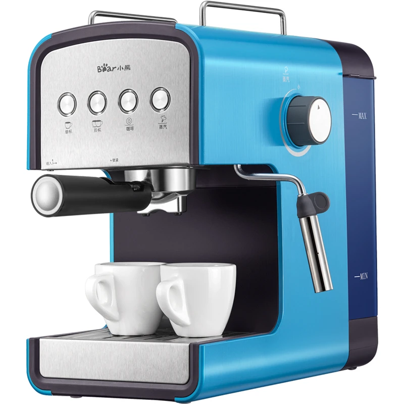 

220V Bear 15Bar Coffee Maker Espresso Coffee Semi-Automatic Machine Rich Milk Bubble Steam Frother Foam Coffee Boiling Machine