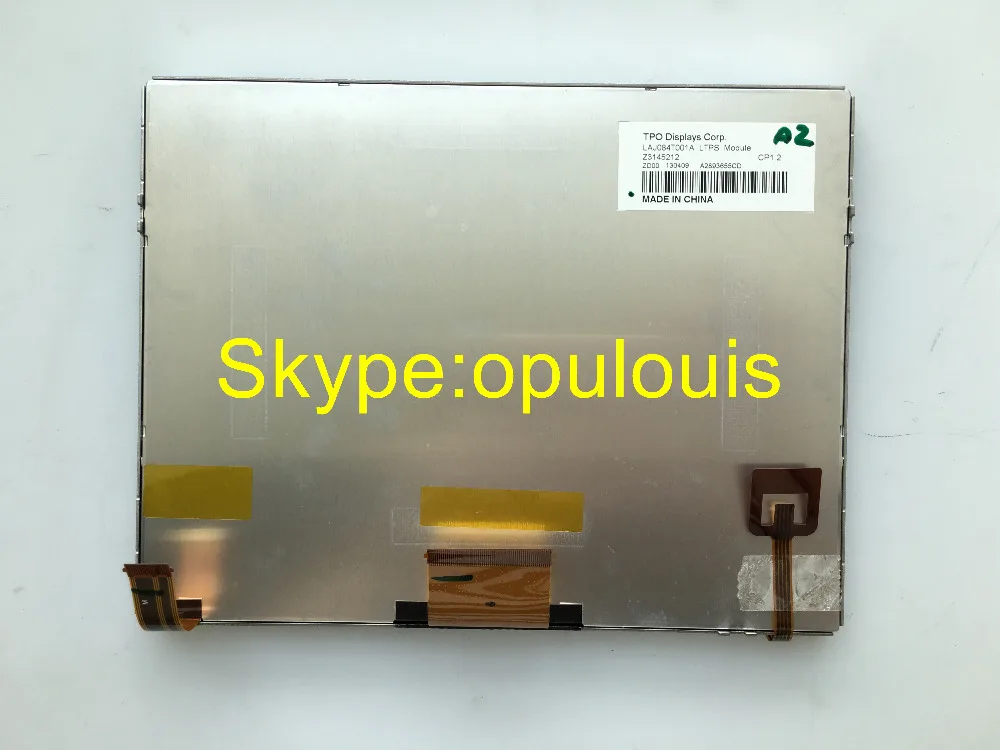 

Brand new 8.4" LAJ084T001A LCD Display with Touch Screen For Dodge Chrysler 300C Grand Cherokee Fiat Maserati Car Navigation
