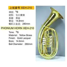 Bass Large musical instrument Large paint gold b bond baritone Large