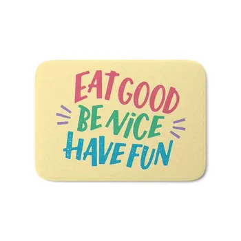 

Three Rules (v2) Bath Mat Carpets Living Room Dust Proof Door Mats Home Decor
