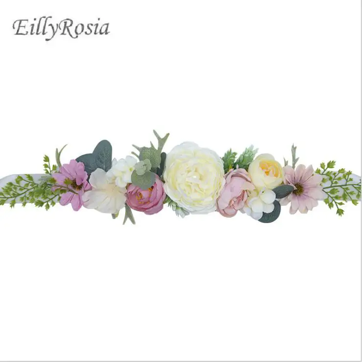 Eillyrosia свадебный пояс Модный цветочный женский ремень для платья Свадебный