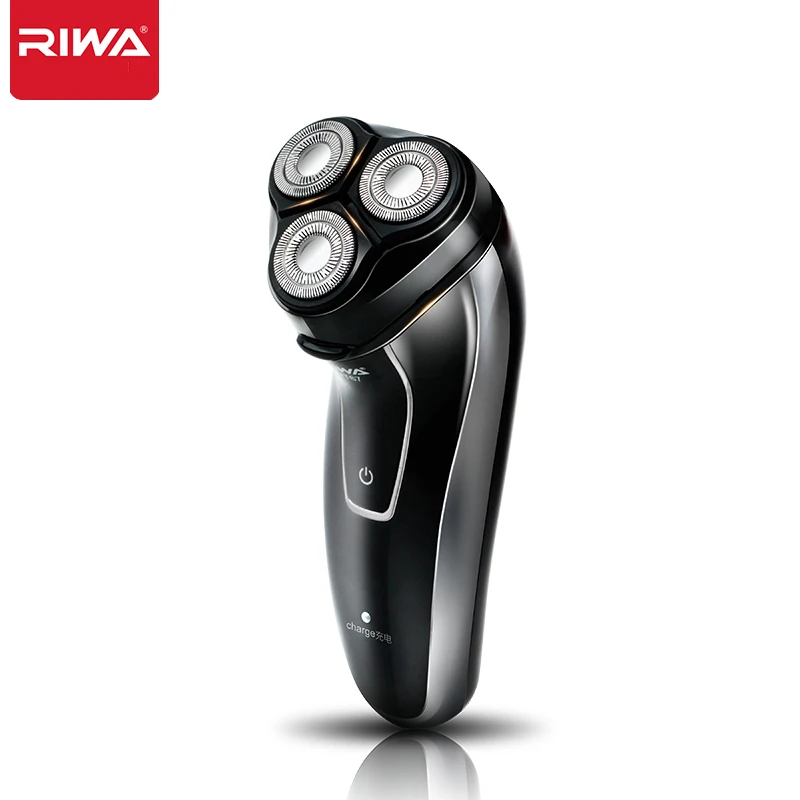 Riwa электробритва 3D плавающий ротационный нож для мужчин перезаряжаемая электрическая бритва станок для бритья