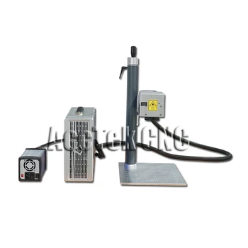 

Portable cnc products nameplate mini fiber laser marking machine