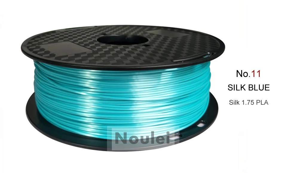 11 3D Printer Filament 1.75 SILK PLA SILK BLUE