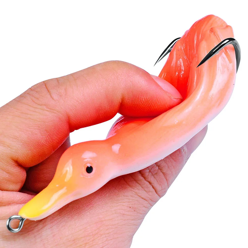 

2019 Newly Fake Duckling Shape Bait Soft Fishing Bait Fishing Lure for Saltwater Freshwater