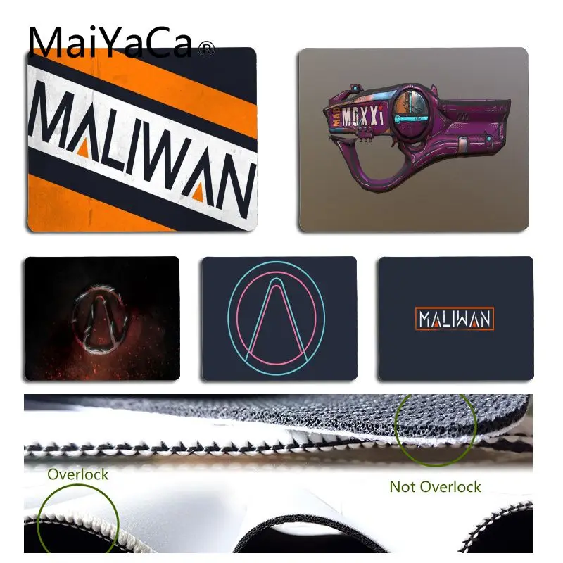

MaiYaCa High Quality Maliwan Borderlands Unique Desktop Pad Game Mousepad Size for 18x22cm 25x29cm Small Mousepad